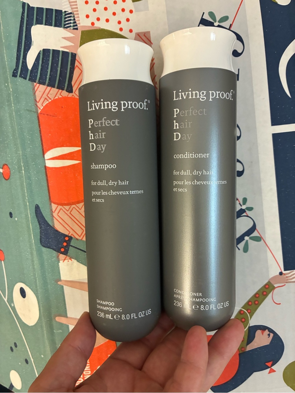 Living proof PHD shampoo and conditioner duo 8oz